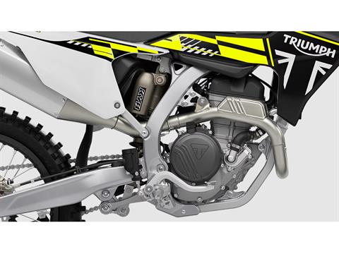 New 2025 Triumph TF 250-X Jet Black/Pure White | Motorcycles in