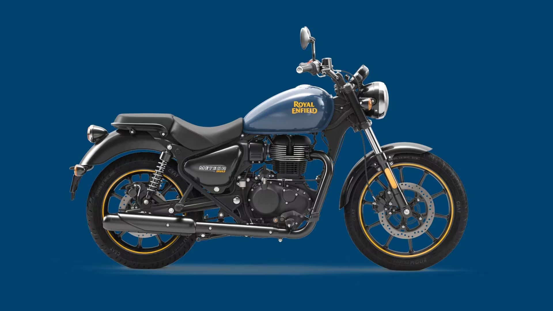 New 2023 Royal Enfield Meteor 350 Fireball Blue Motorcycles in