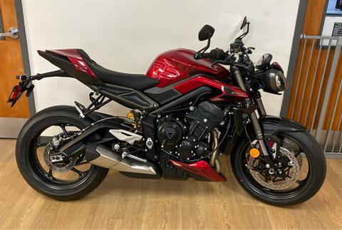 New 2025 Triumph Street Triple 765 RS Carnival Red | Motorcycles