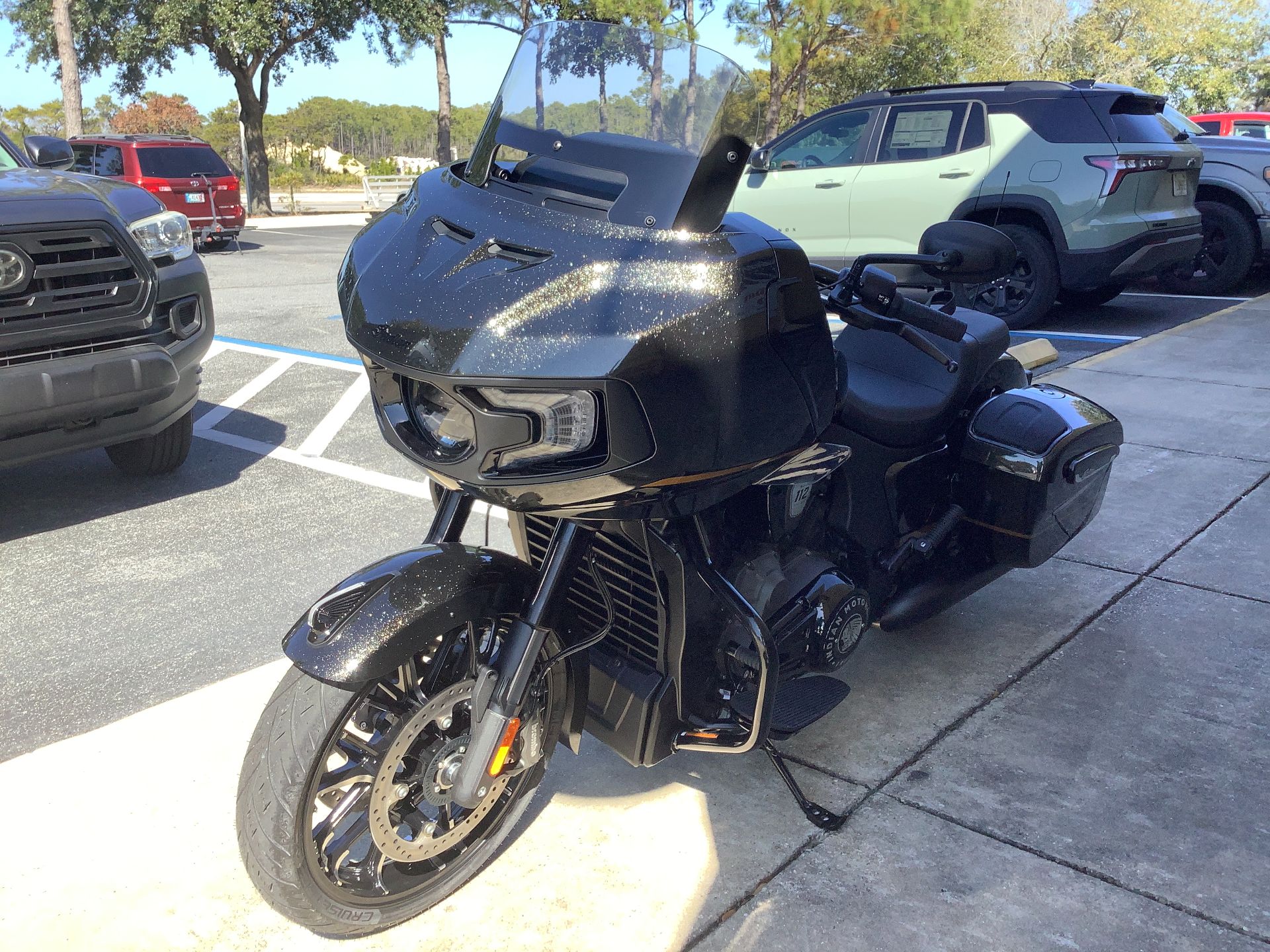 New 2026 Indian Motorcycle Challenger® Dark Horse® 112 with