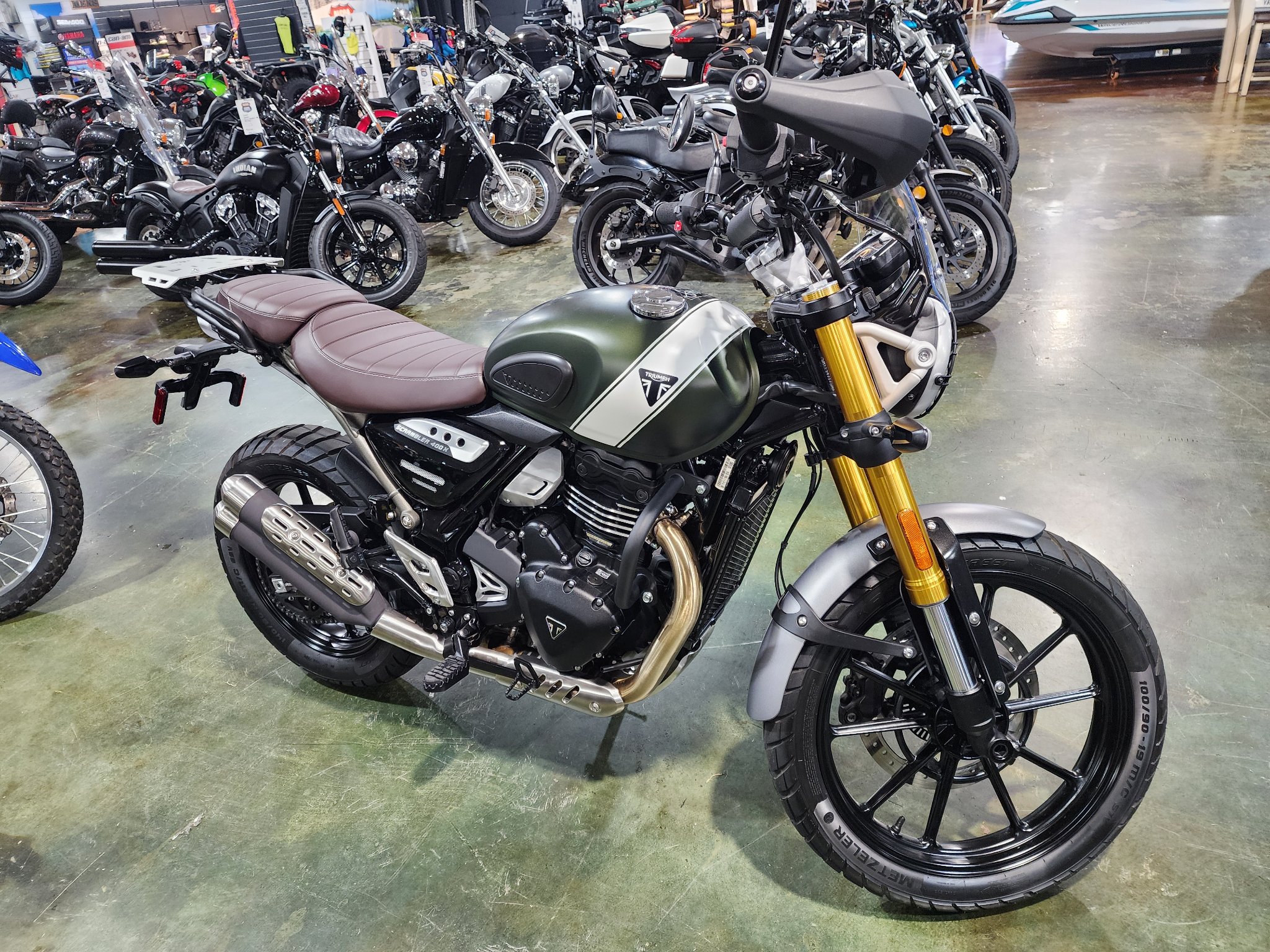 2025 Scrambler 400 X