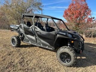 2026 Can-Am Commander MAX XT 1000R in Triple Black — front three-quarter view