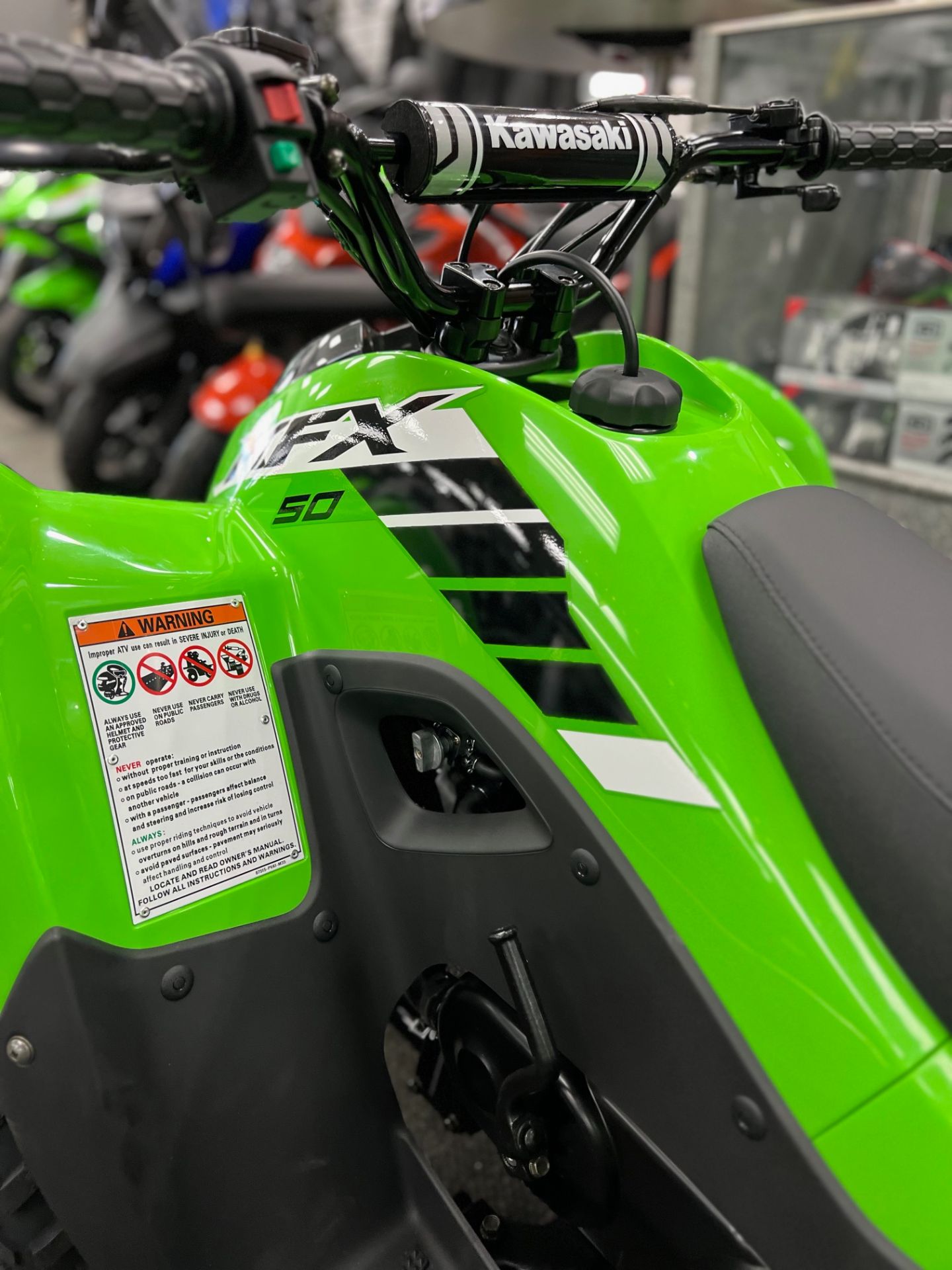 チョロＱ　350 NO.70 Logo Green 2025 Kawasaki KFX 50 ATVs Middletown New York