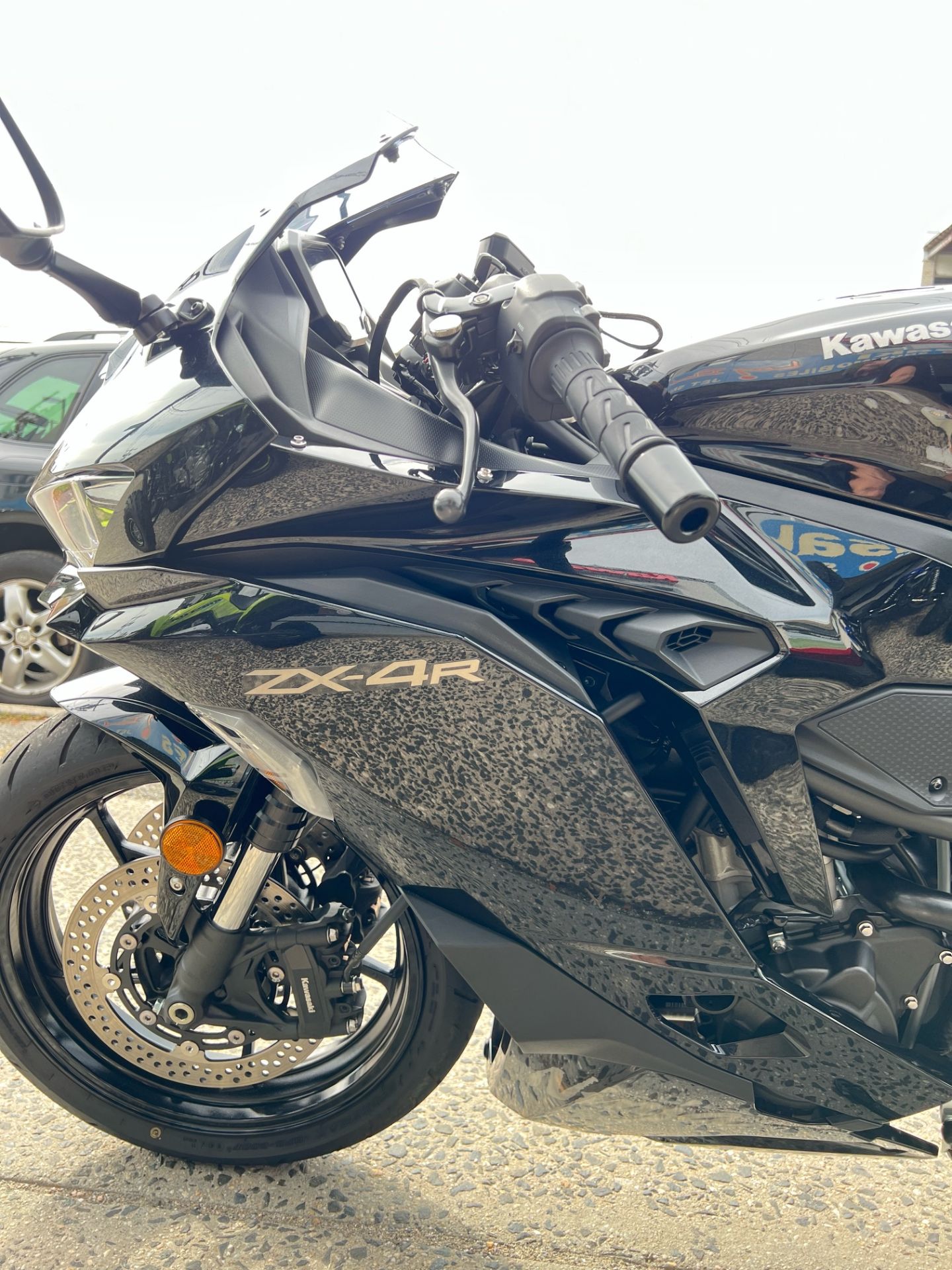 nicknicknick★iiyamaXUB2493HS-B4 24インチ New 2024 Kawasaki Ninja ZX-4RR KRT Edition ABS Motorcycles in