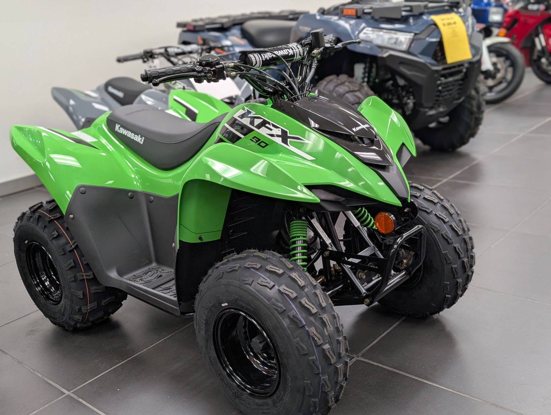 New 2025 Kawasaki KFX®90 ATVs in New Haven, CT | Stock Number