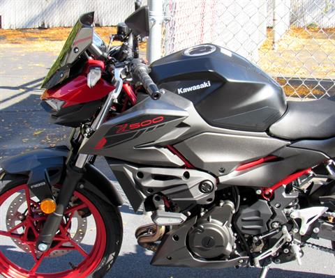 New 2025 Kawasaki Z500 SE ABS Motorcycles in New Haven, CT | Stock