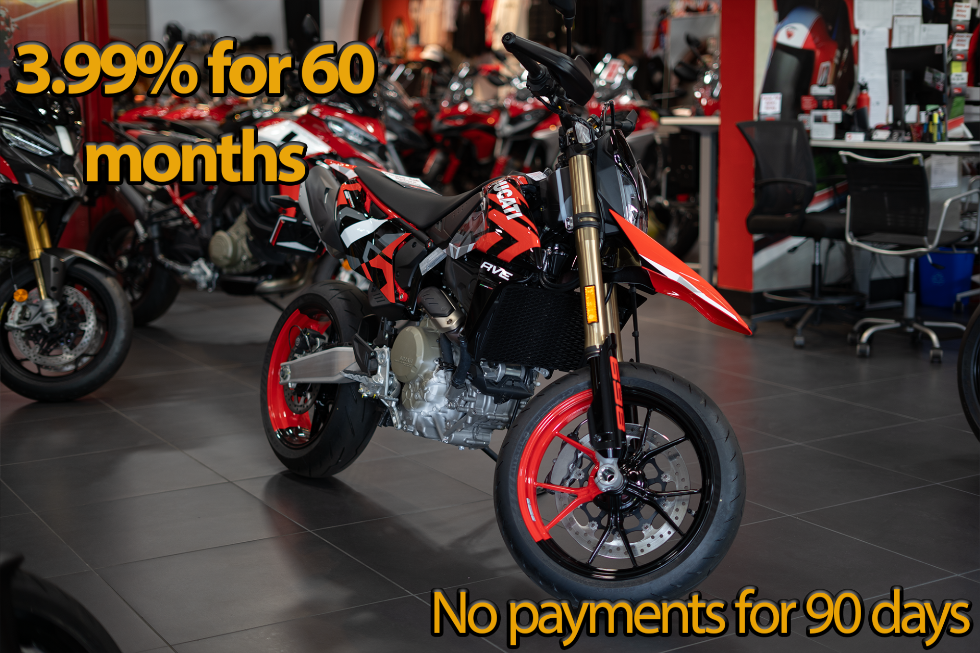 2024 Ducati Hypermotard 698 Mono RVE in Portland, Oregon - Photo 1