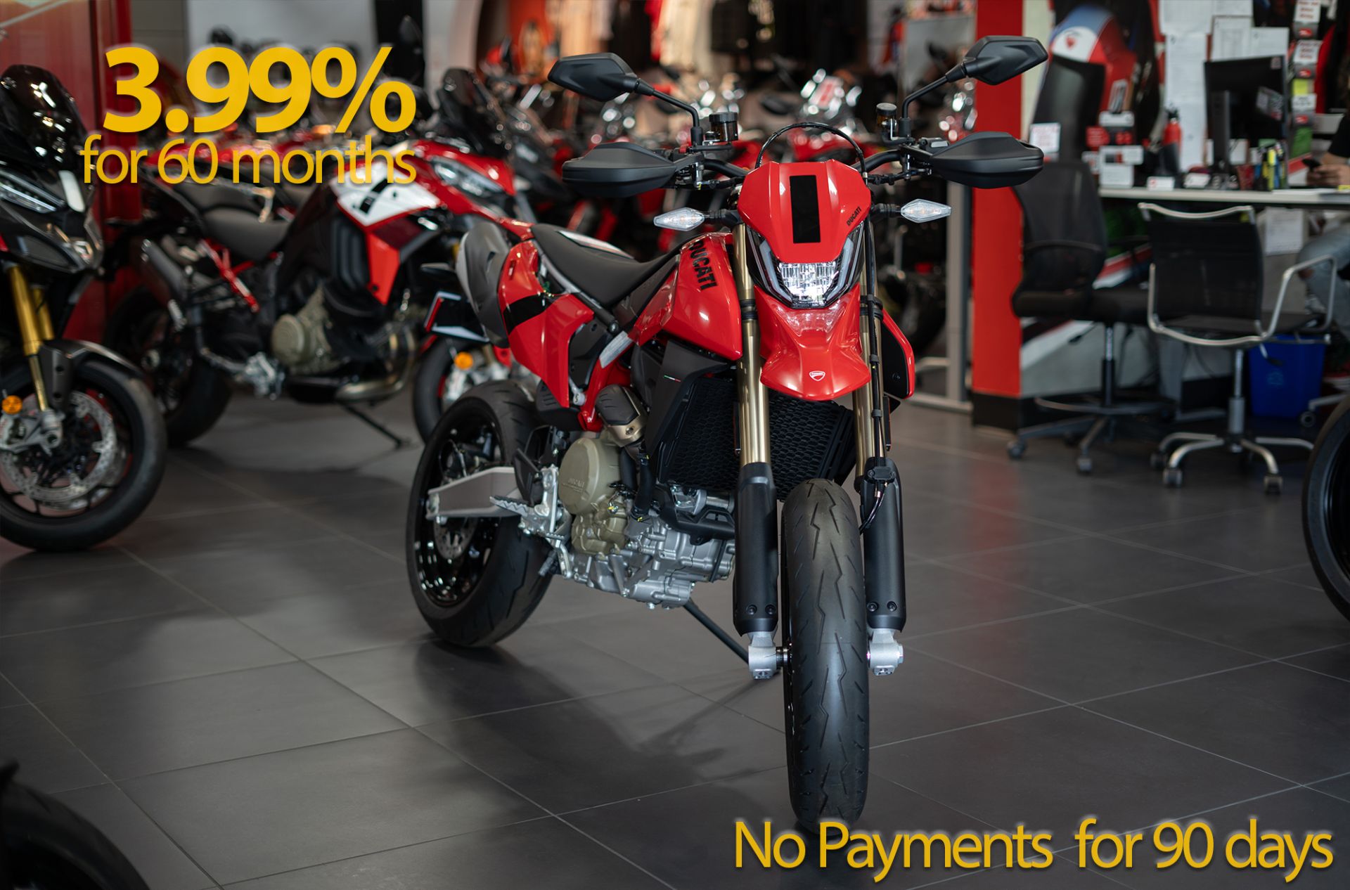 2024 Ducati Hypermotard 698 Mono in Portland, Oregon - Photo 1