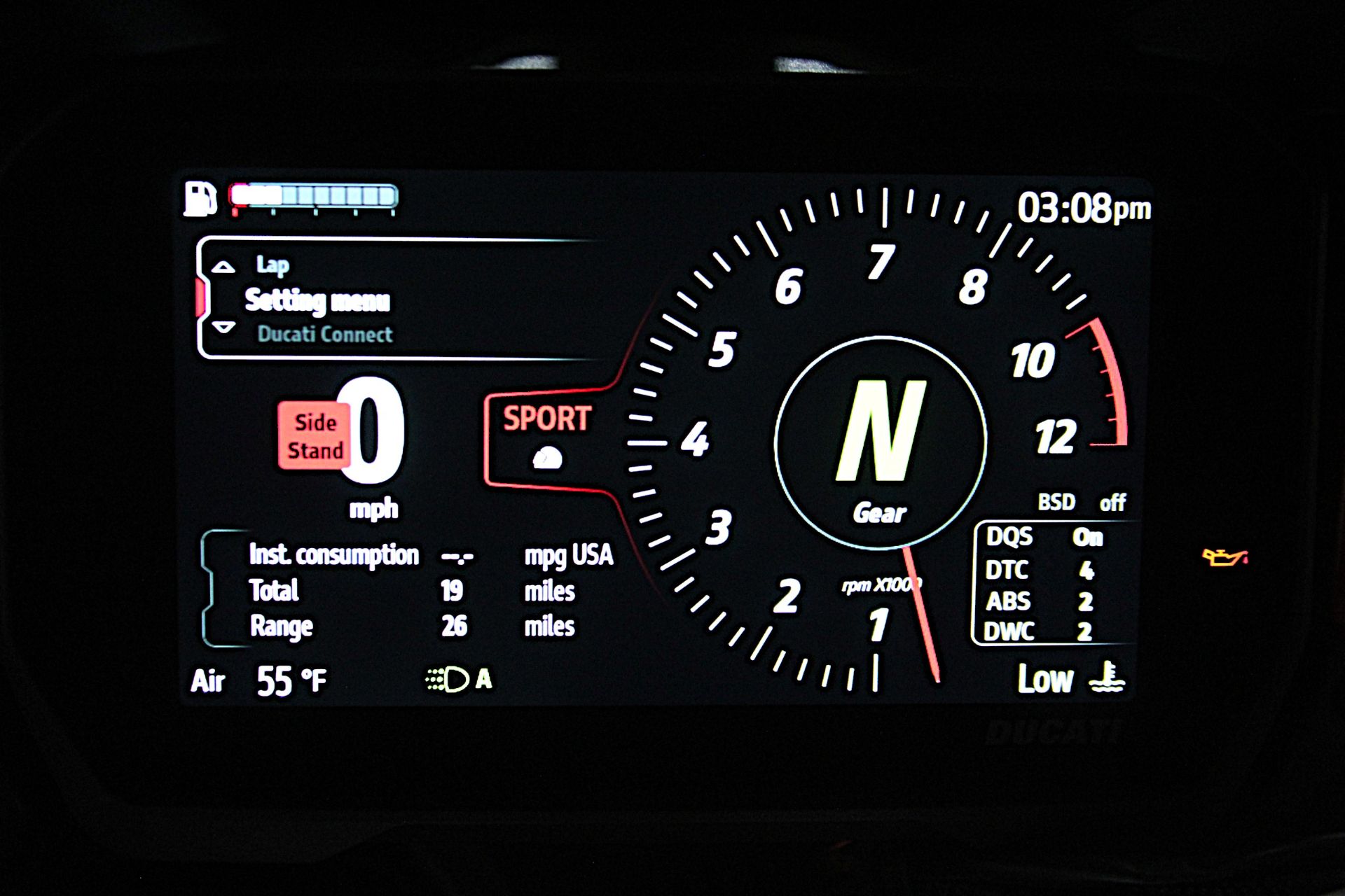 2022 Ducati Multistrada V4 S Travel & Radar Spoked Wheel in Portland, Oregon - Photo 14