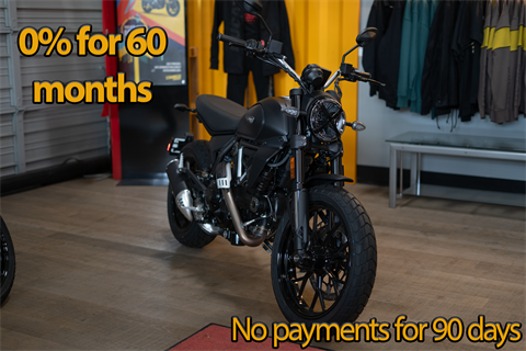 2025 Ducati Scrambler Icon Dark in Portland, Oregon - Photo 1