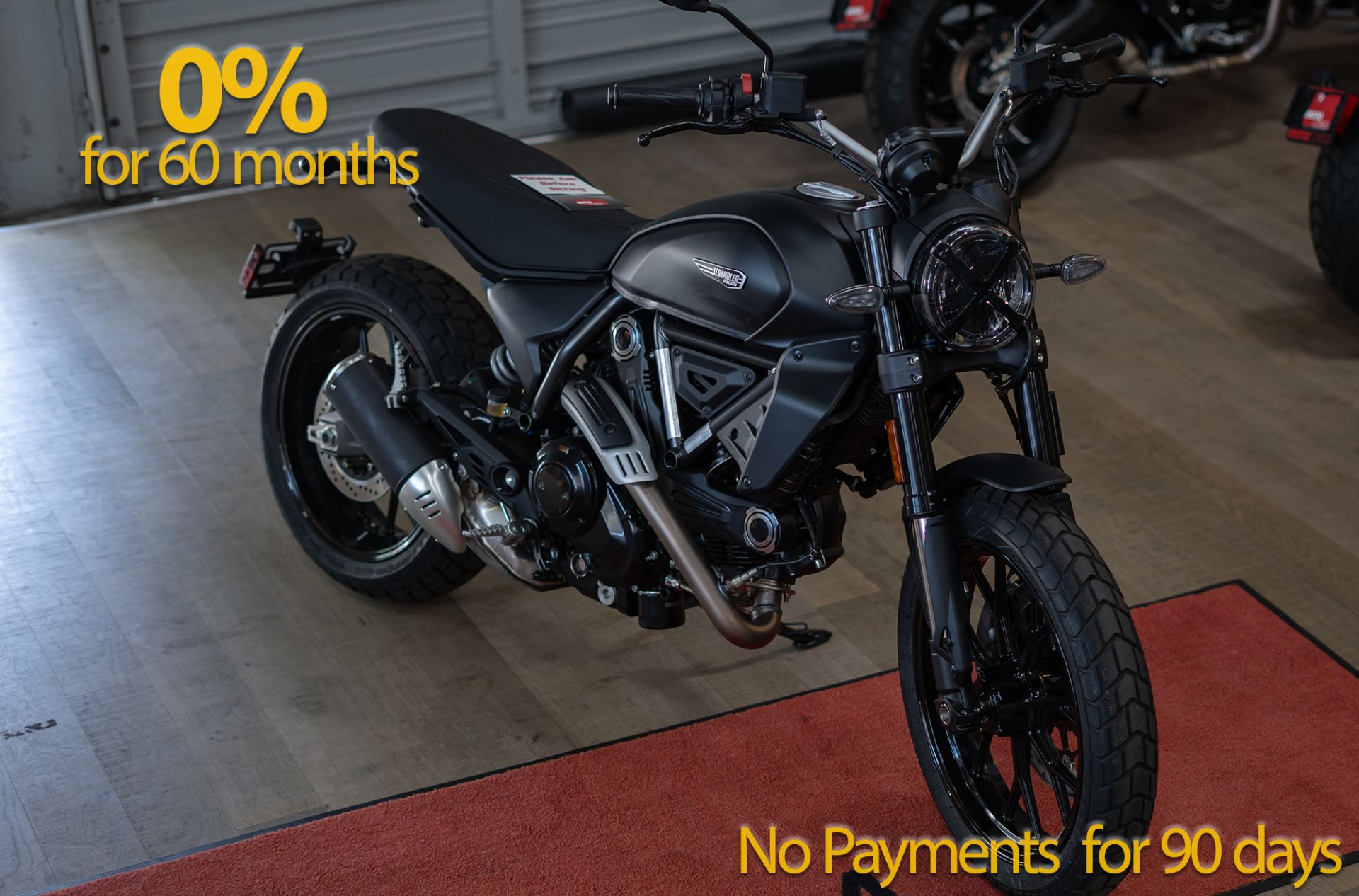 2025 Ducati Scrambler Icon Dark in Portland, Oregon - Photo 1