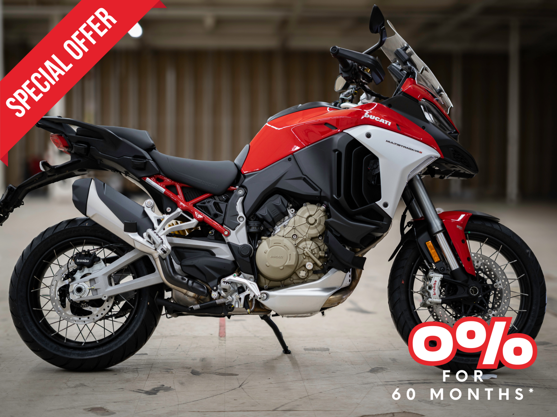 2024 Ducati Multistrada V4 S Travel & Radar Spoked Wheels in Portland, Oregon - Photo 1