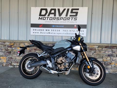 New 2024 Honda CB650R ABS | Motorcycles in Delano MN | N/A Pearl