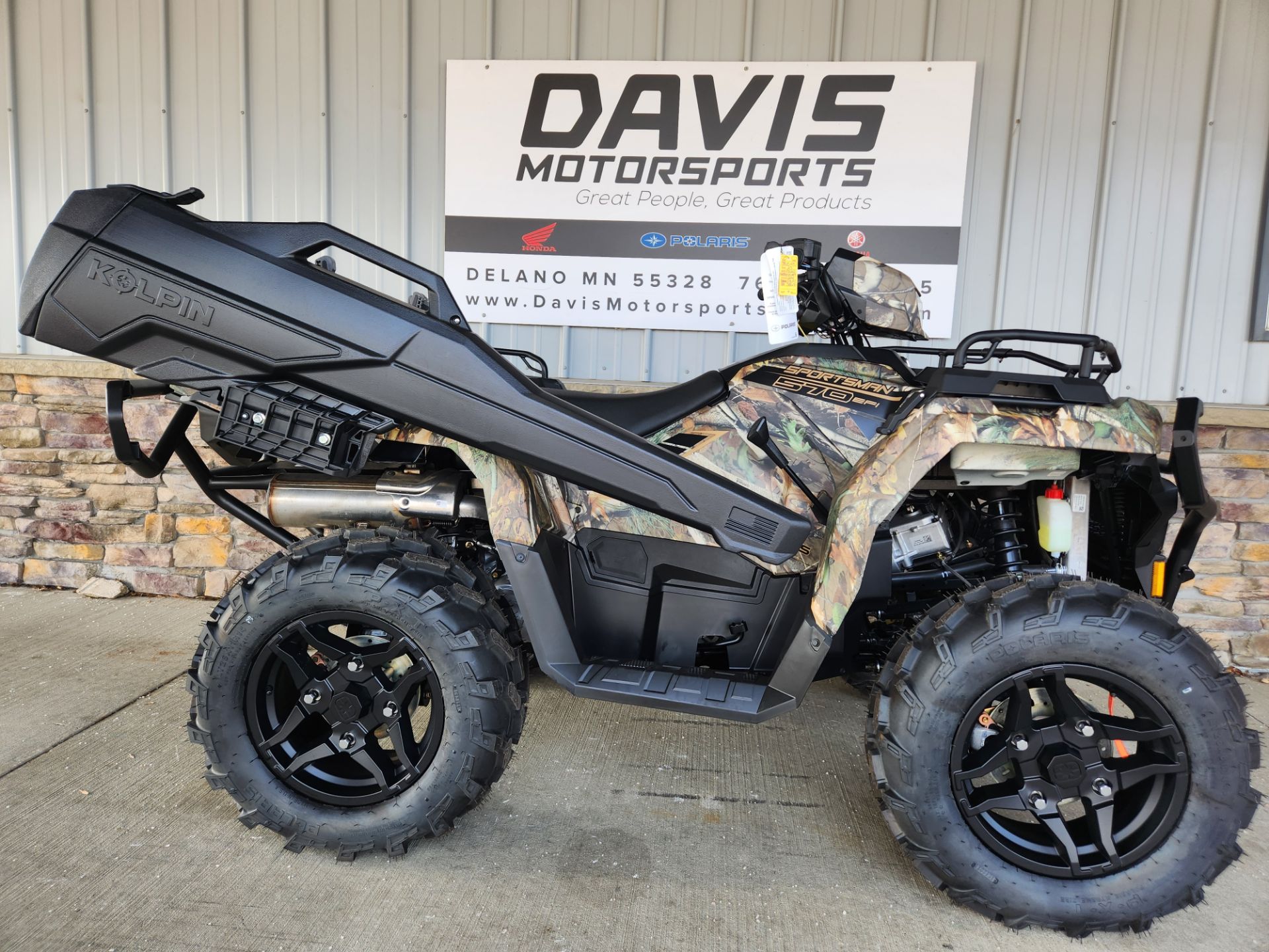Come on sportsman ！72VANトレイ（状態可） New 2025 Polaris Sportsman 570 Hunt Edition | ATVs in Delano MN