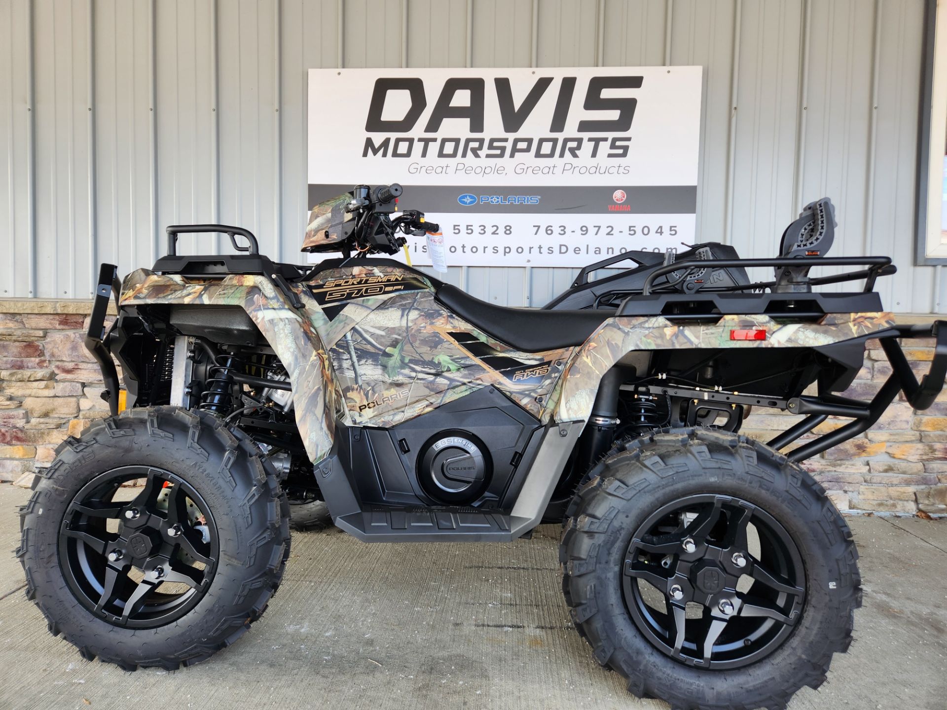Come on sportsman ！72VANトレイ（状態可） New 2025 Polaris Sportsman 570 Hunt Edition | ATVs in Delano MN