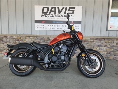 New 2025 Honda Rebel 1100 DCT SE Motorcycles in Delano MN N/A