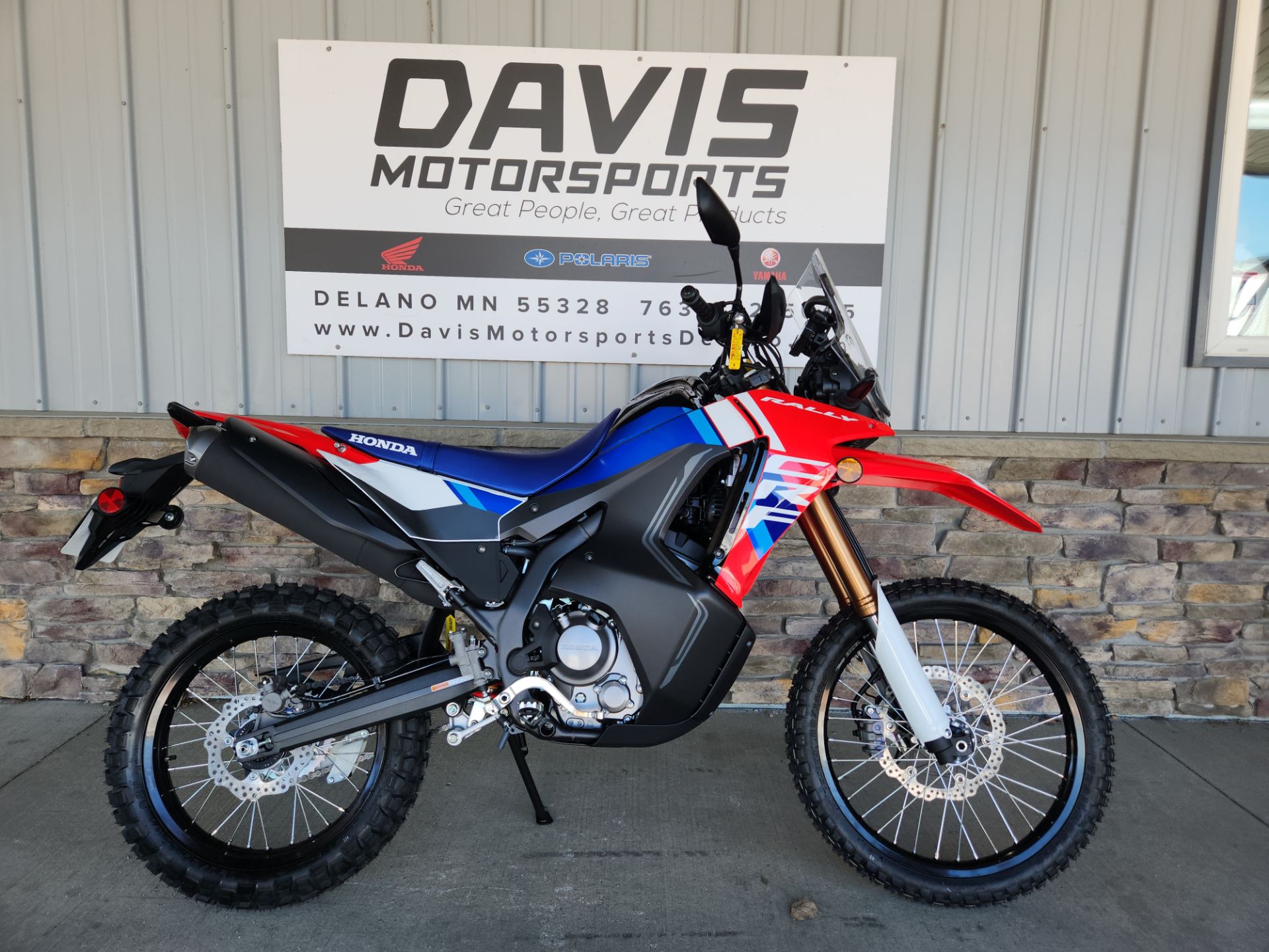 New 2026 Honda CRF300L Rally ABS | Motorcycles in Delano MN | N/A Red