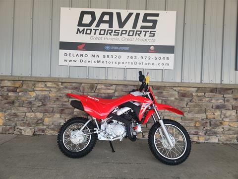 New 2026 Honda CRF110F | Motorcycles in Delano MN | N/A Red