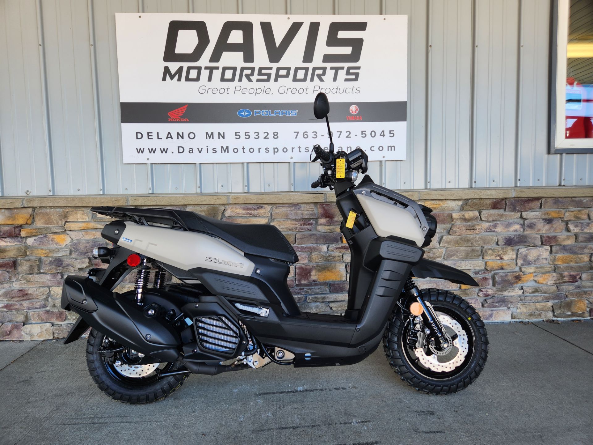 New 2024 Yamaha Zuma 125 | Scooters in Delano MN | N/A Sand Gray