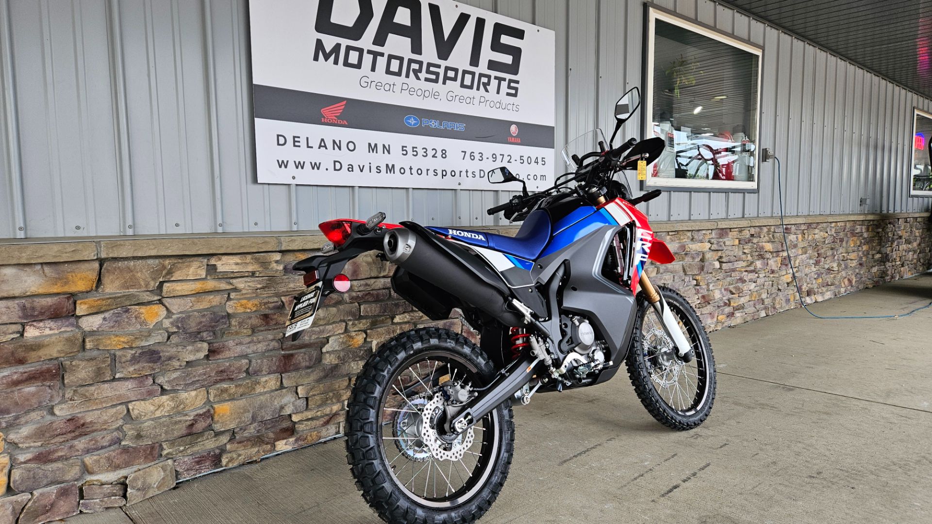 New 2025 Honda CRF300L Rally ABS Motorcycles in Delano MN N/A Red - Main Image