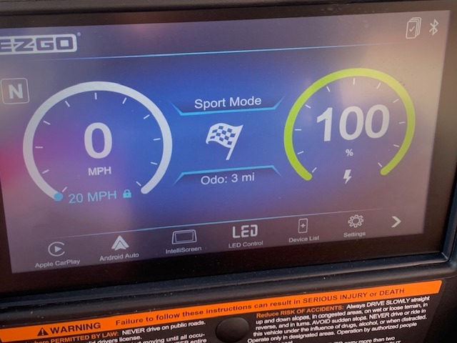 2027 E-Z-GO Liberty 4F XTL ELiTE Lithium Powertrain — photo 15