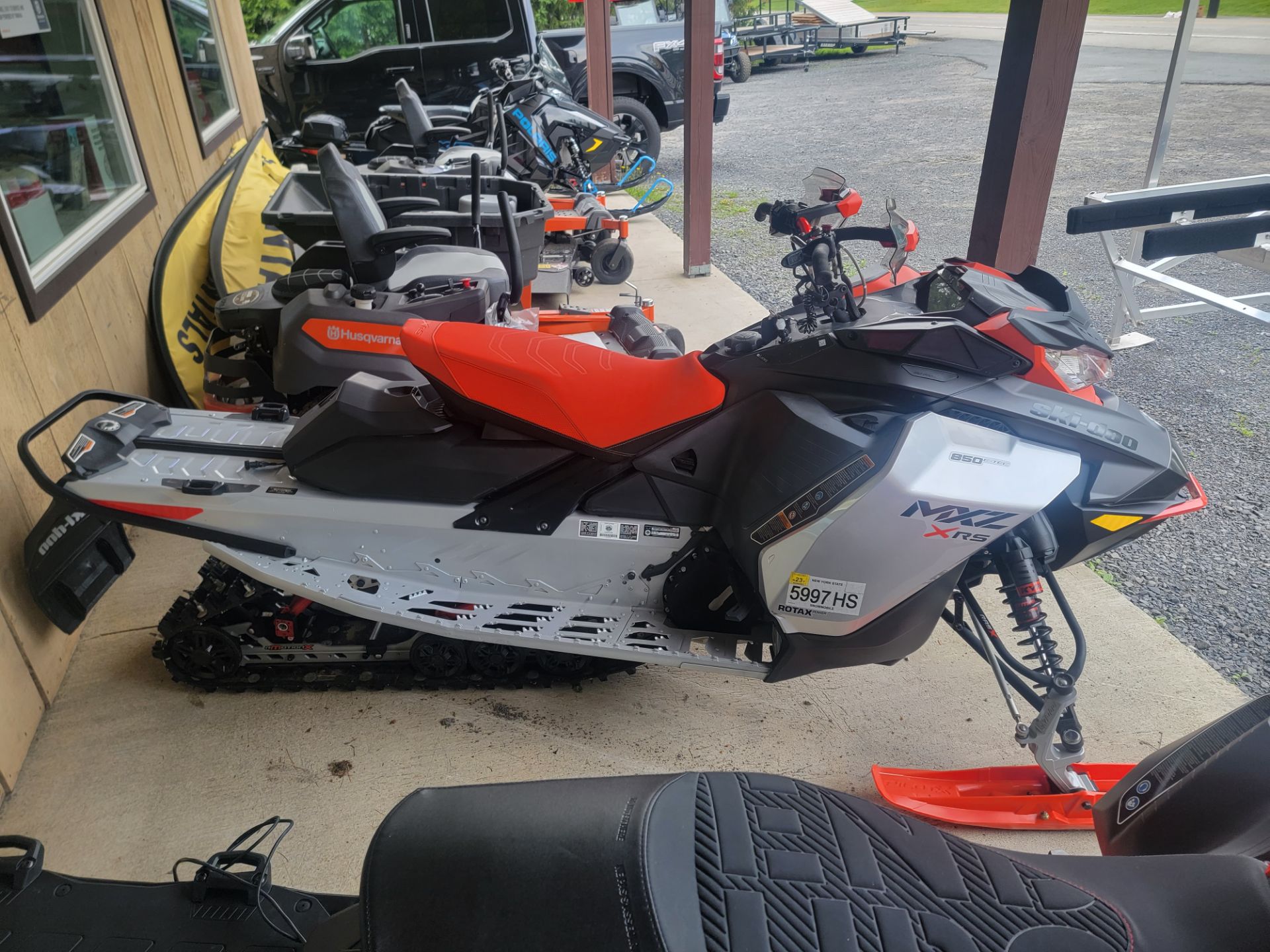Used 2022 Ski-Doo MXZ X-RS 850 E-TEC ES w/ Smart-Shox, Ice Ripper