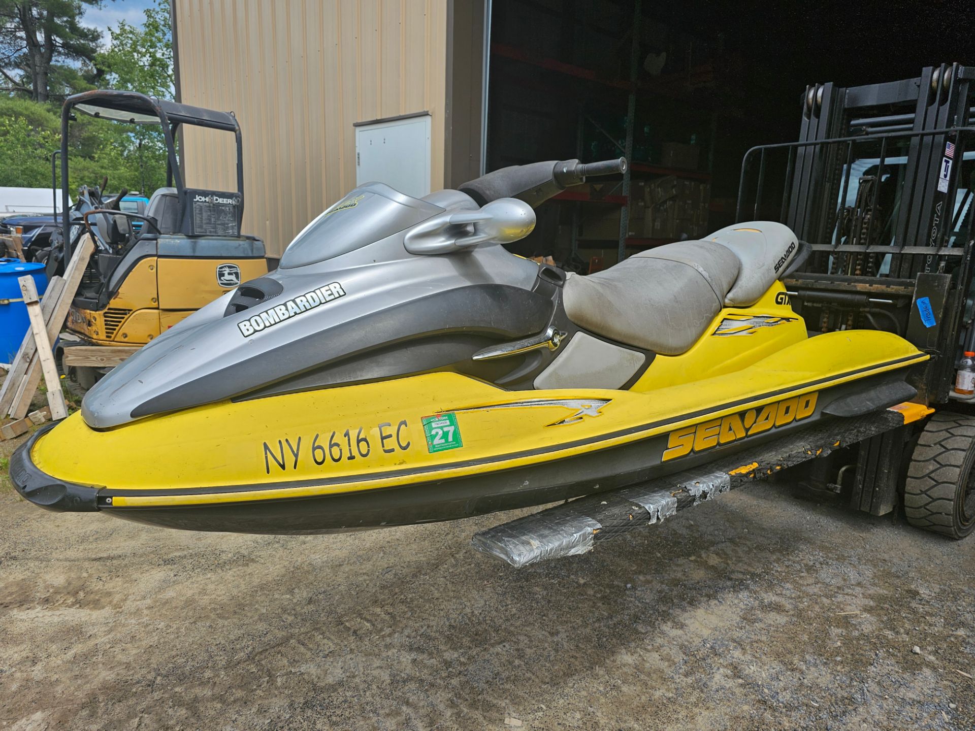 Used 2002 Sea-Doo GTX | Watercraft in Speculator NY | Yellow