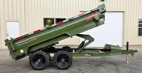U.S.Aローリングス HPG3 New 2026 Horizon Trailers 77X12 DUMP TRAILER 2' SIDES, South