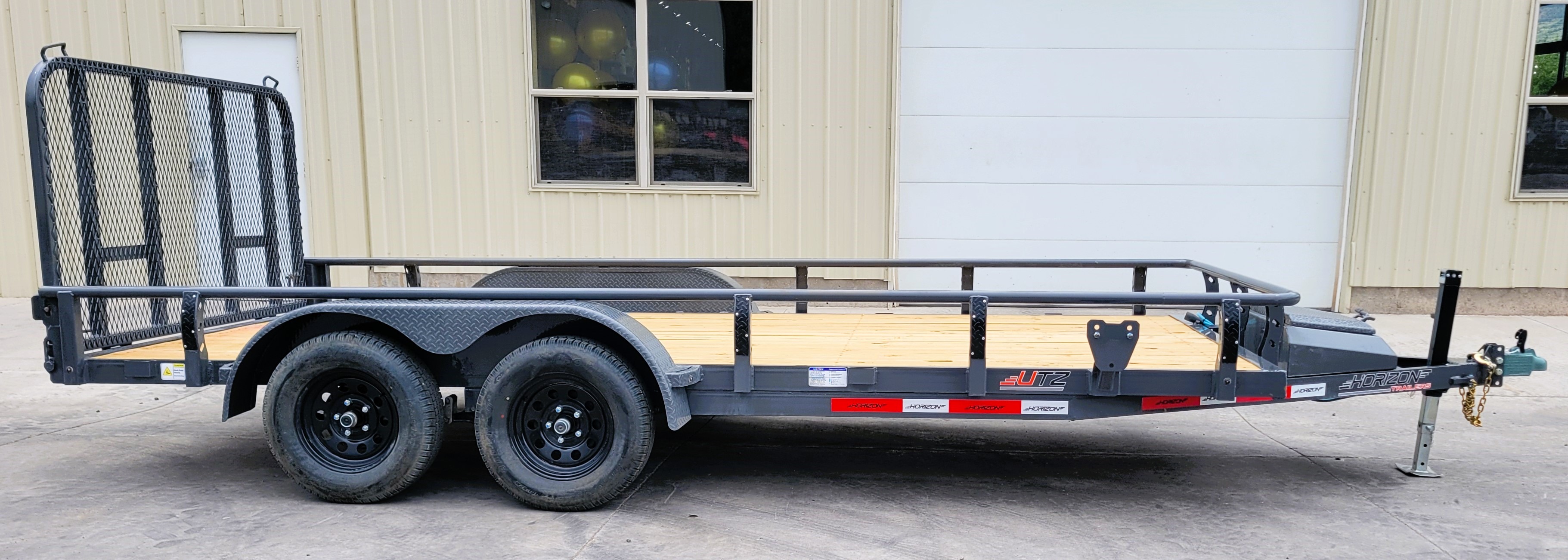 2021年製 7分山程度 ★ 215/60R16 BS NEXTRY New 2027 Horizon Trailers 83X16 UTILITY TRAILER, South Fork CO