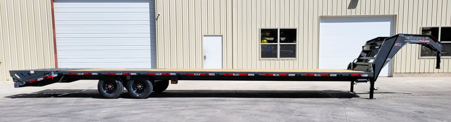 GW SALE 5/6迄10%オフ トロレアイト　羽根付きロングイ New 2025 Horizon Trailers 102X36 GOOSENECK DECK OVER, South Fork