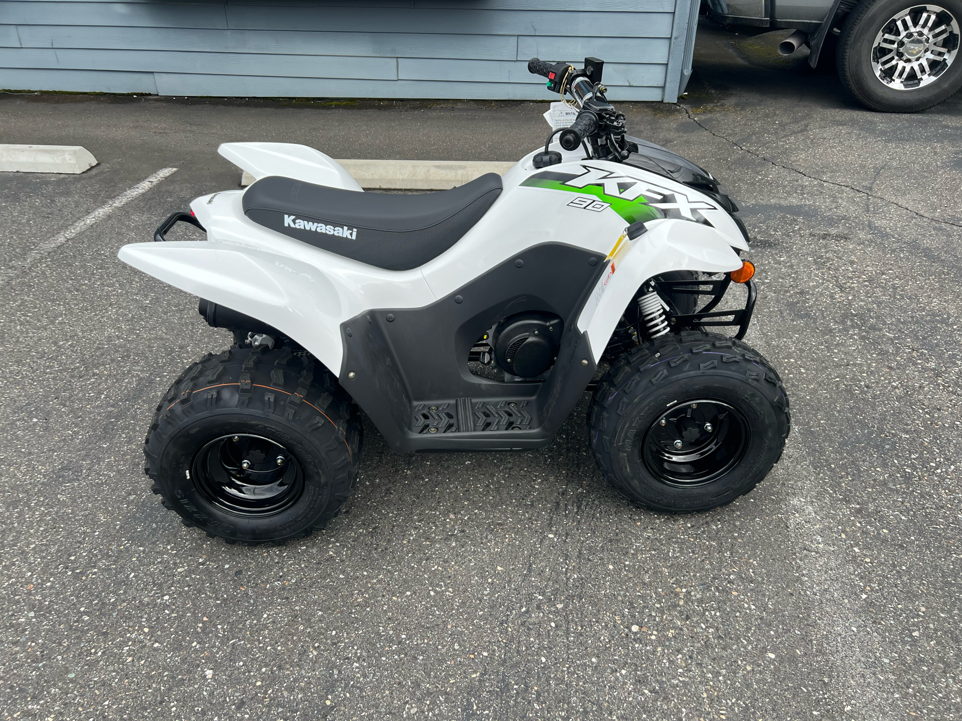 New 2026 Kawasaki KFX 90 | ATVs in Bellingham WA | N30118 Bright White