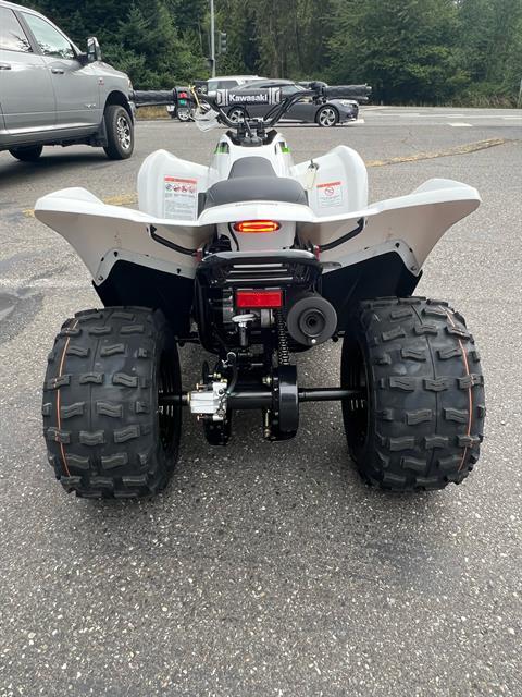 New 2026 Kawasaki KFX 90 | ATVs in Bellingham WA | N30118 Bright White