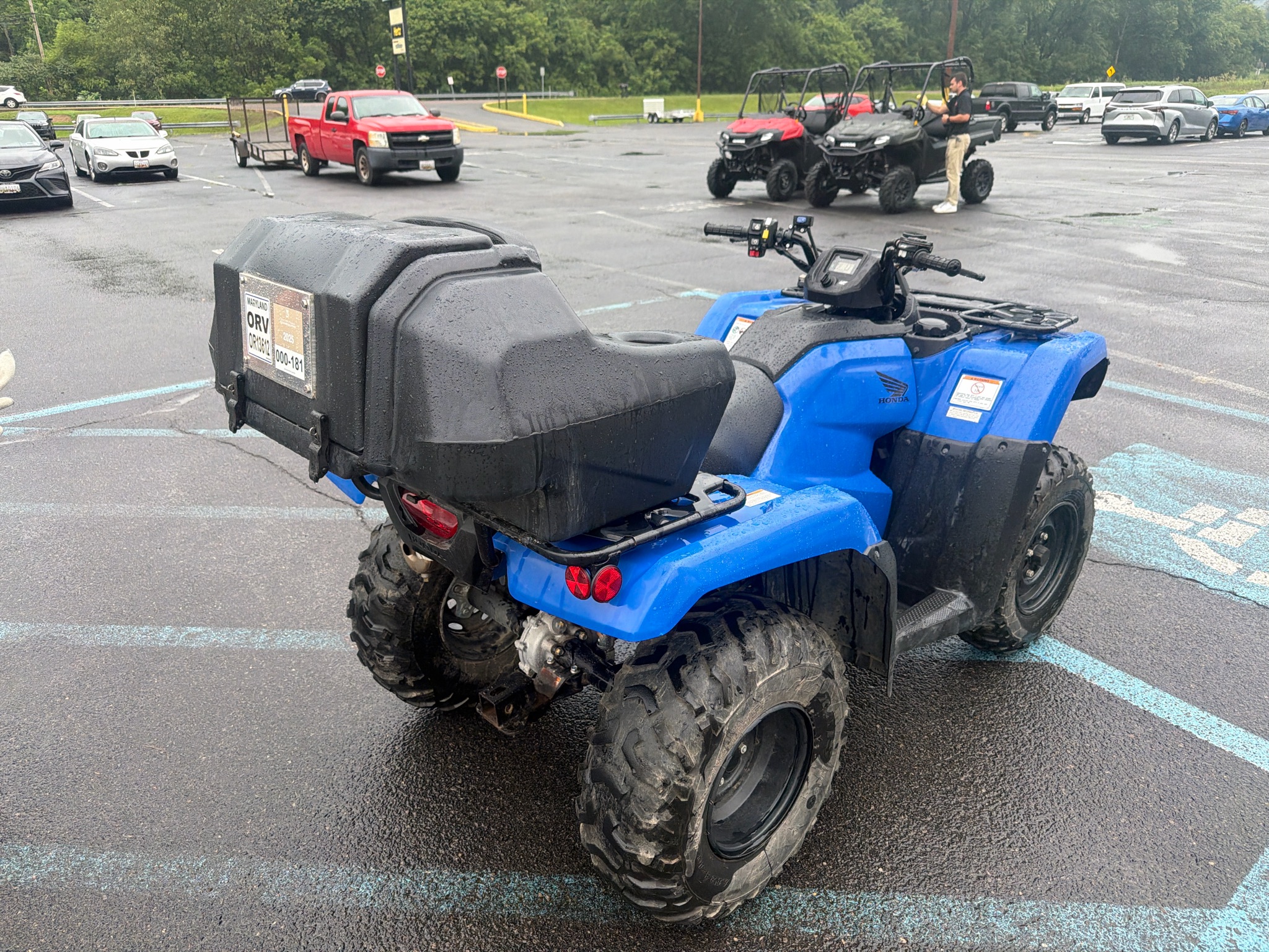 2022 Honda FourTrax Rancher 4x4 Automatic DCT EPS 4