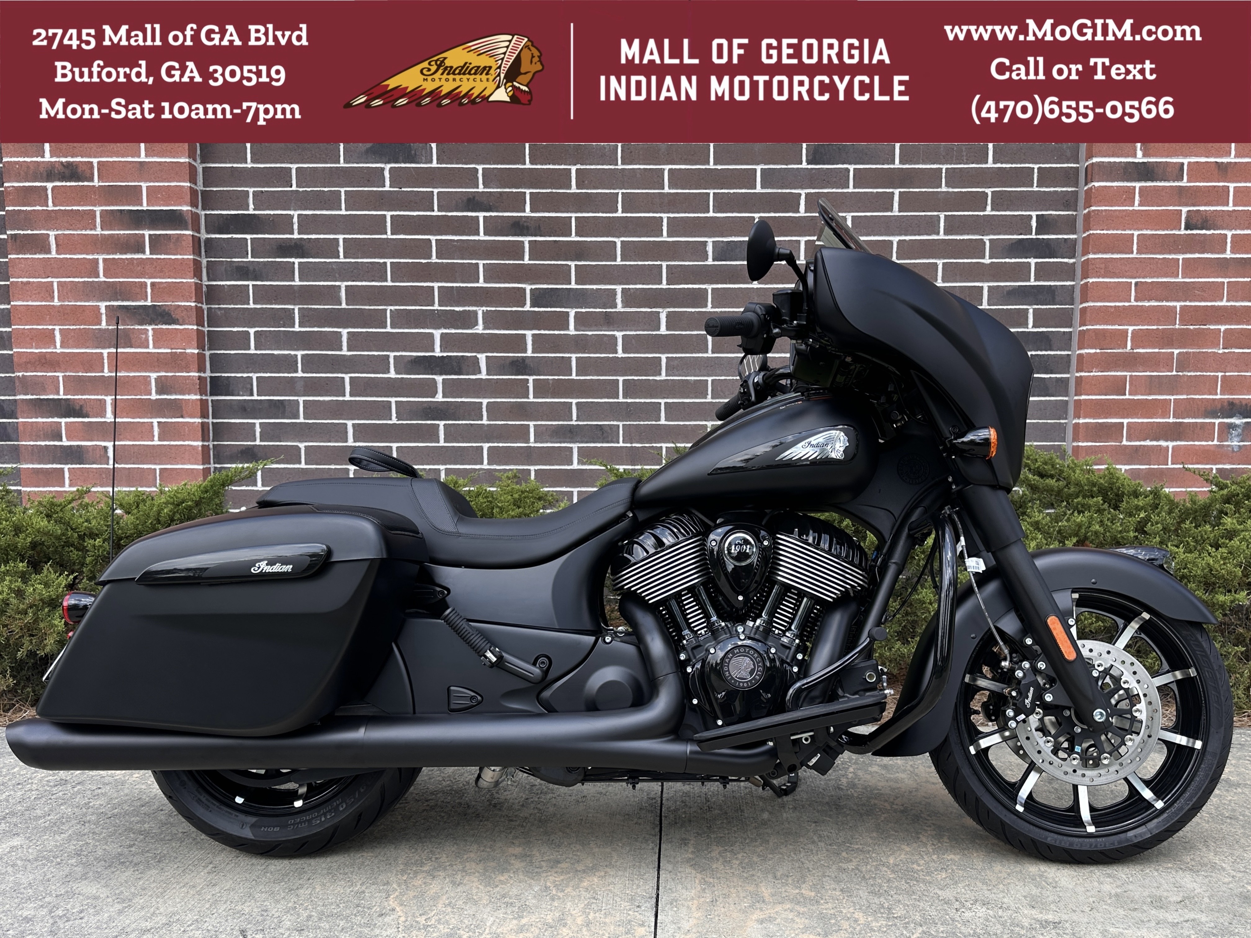 New 2025 Indian Motorcycle Chieftain® Dark Horse® with PowerBand