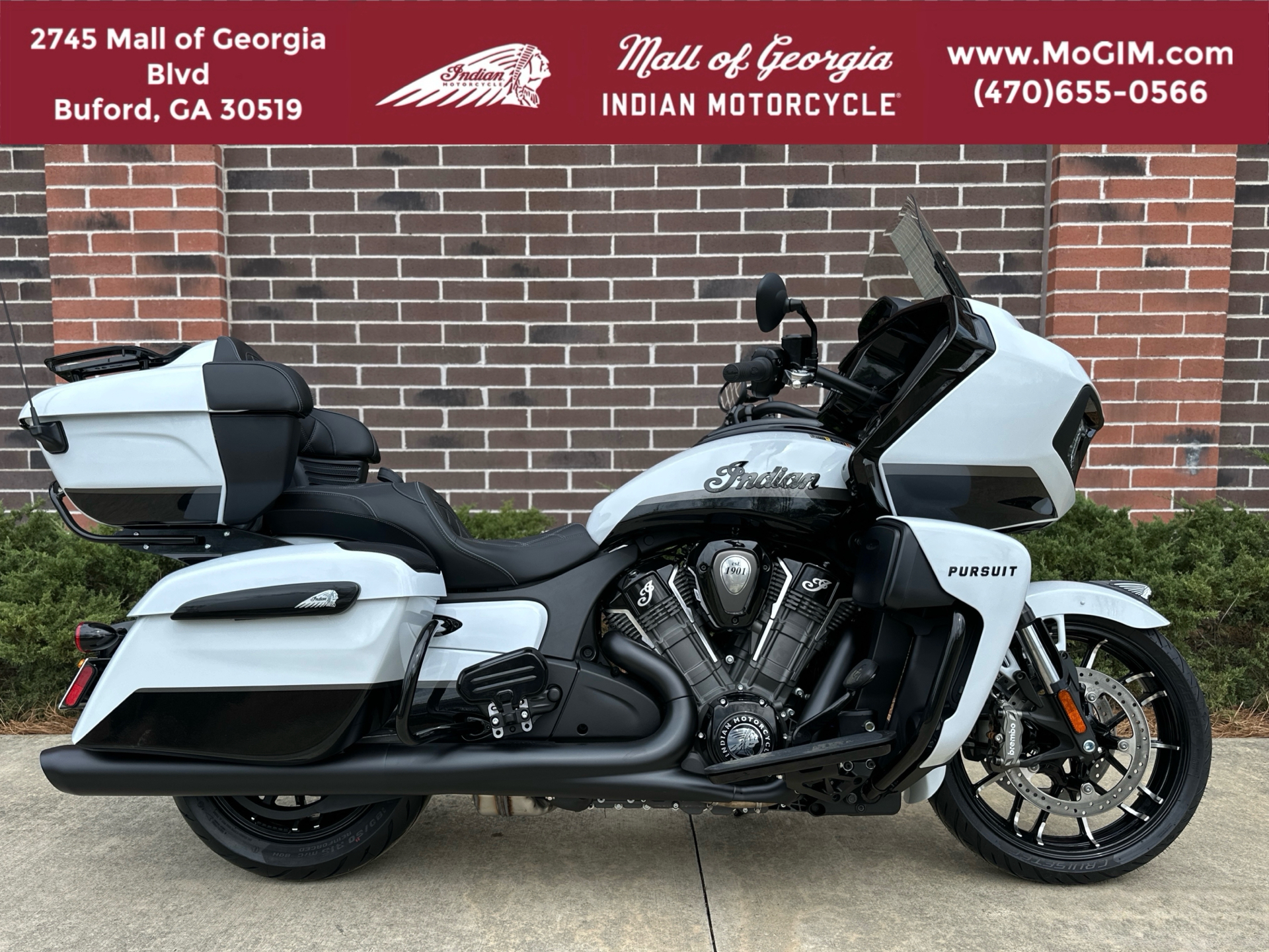 New 2025 Indian Motorcycle Pursuit® Dark Horse® with Powerband