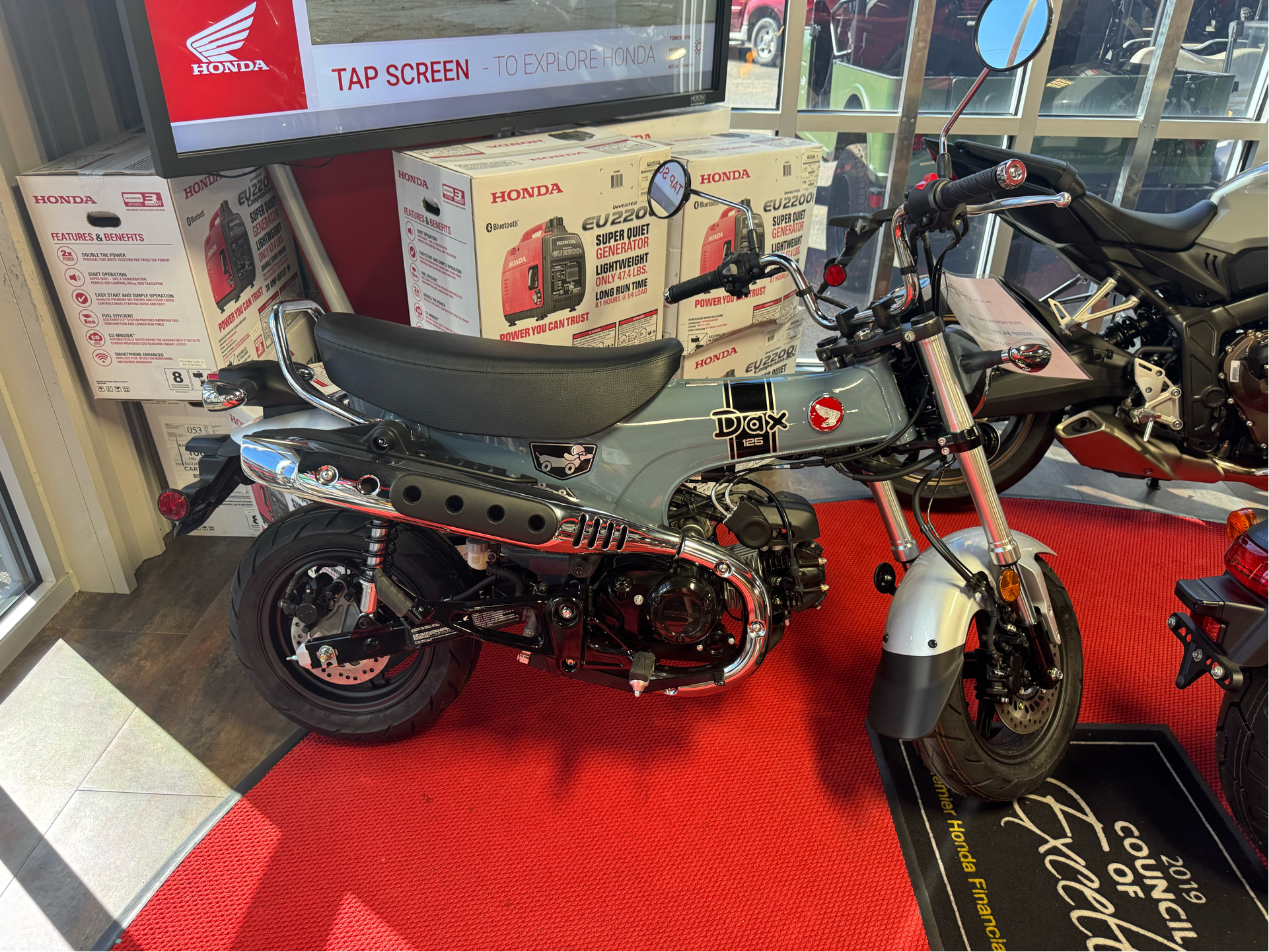 New 2025 Honda Dax 125 | Motorcycles in Purvis MS | Pearl Gray