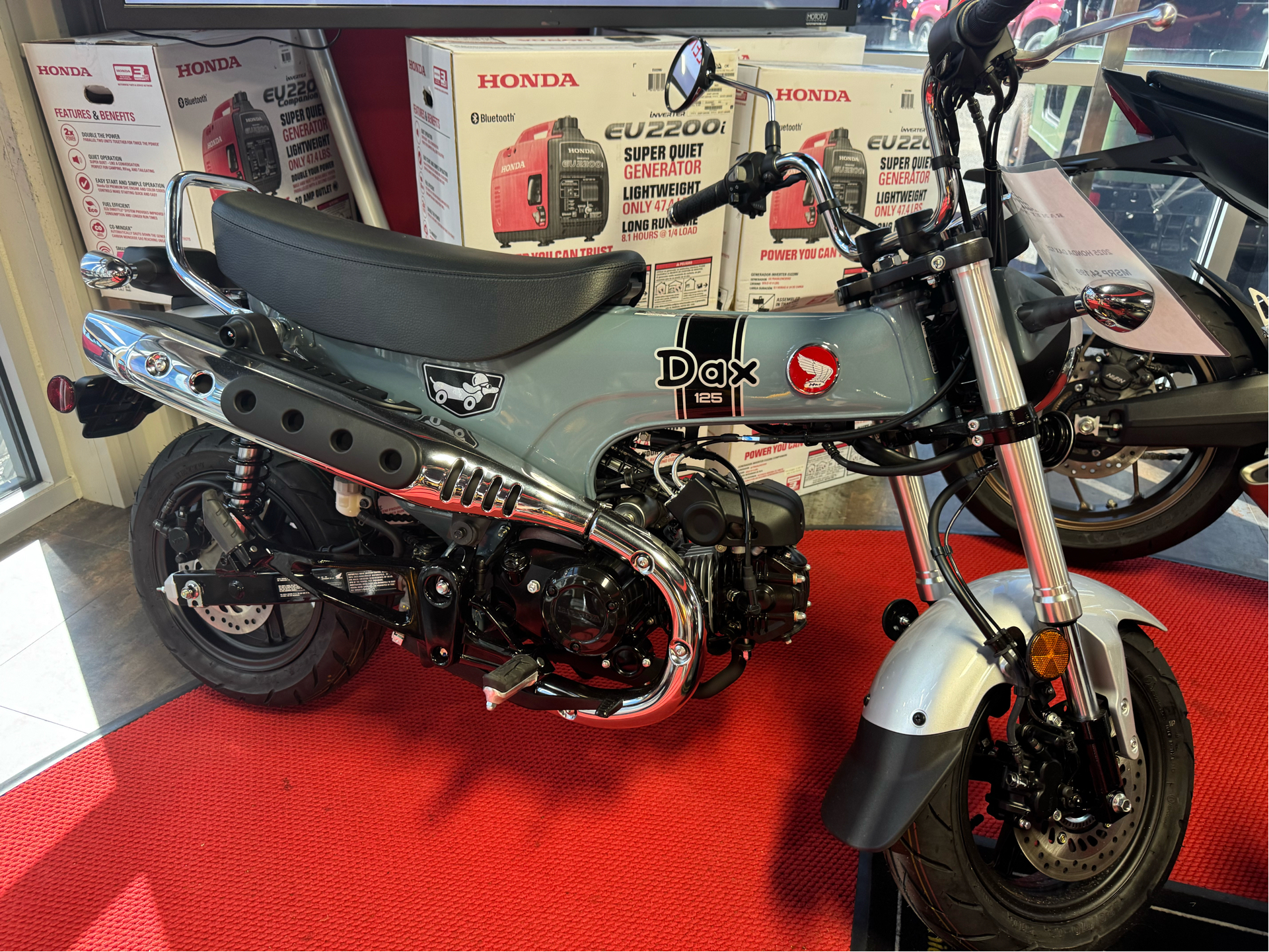 New 2025 Honda Dax 125 | Motorcycles in Purvis MS | Pearl Gray