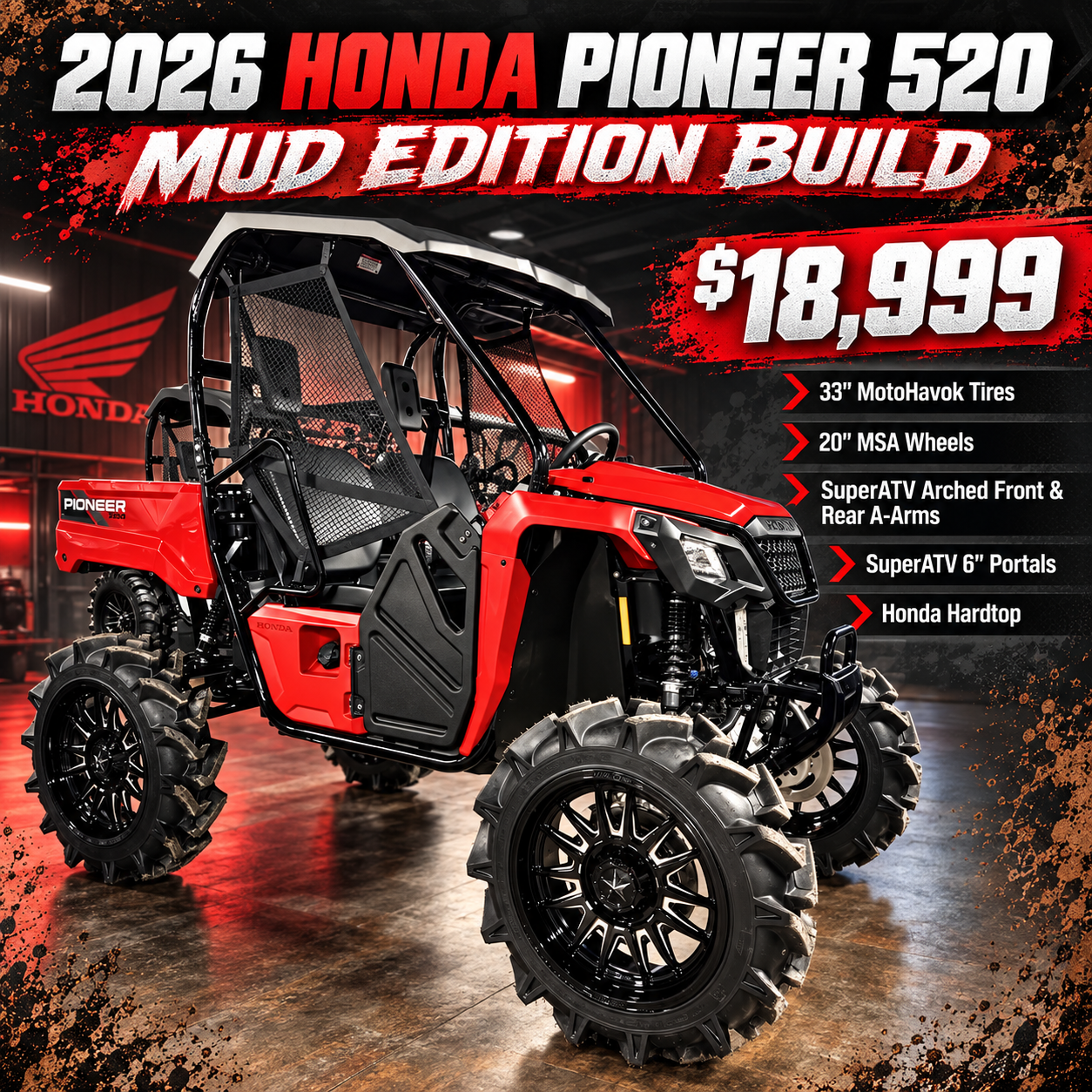 2026 Honda Pioneer 520 for sale 1055688
