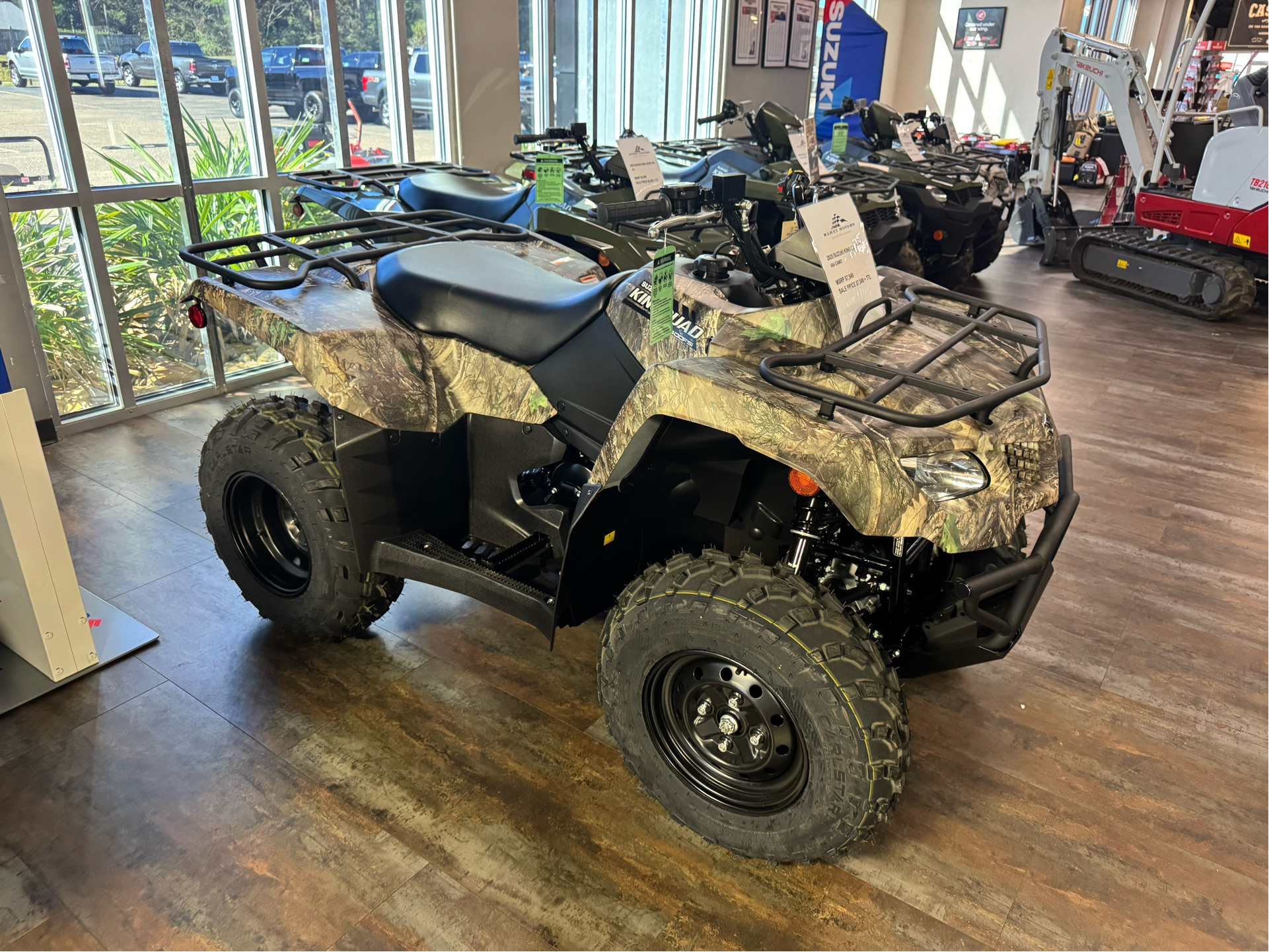 2025 Suzuki KingQuad 400FSi Camo 3