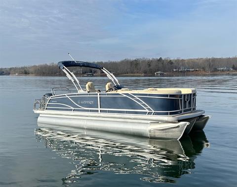 New 2025 Godfrey MONACO MC 235 SINGLE FLIP LOUNGE Navy | Power