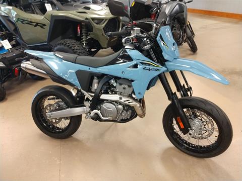 New 2025 Suzuki DR-Z4SM Sky Gray | Motorcycles in Unionville VA