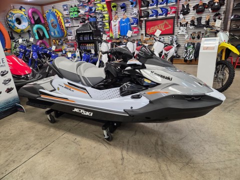 New 2026 Kawasaki Jet Ski® STX® 160LX Crystal White / Metallic