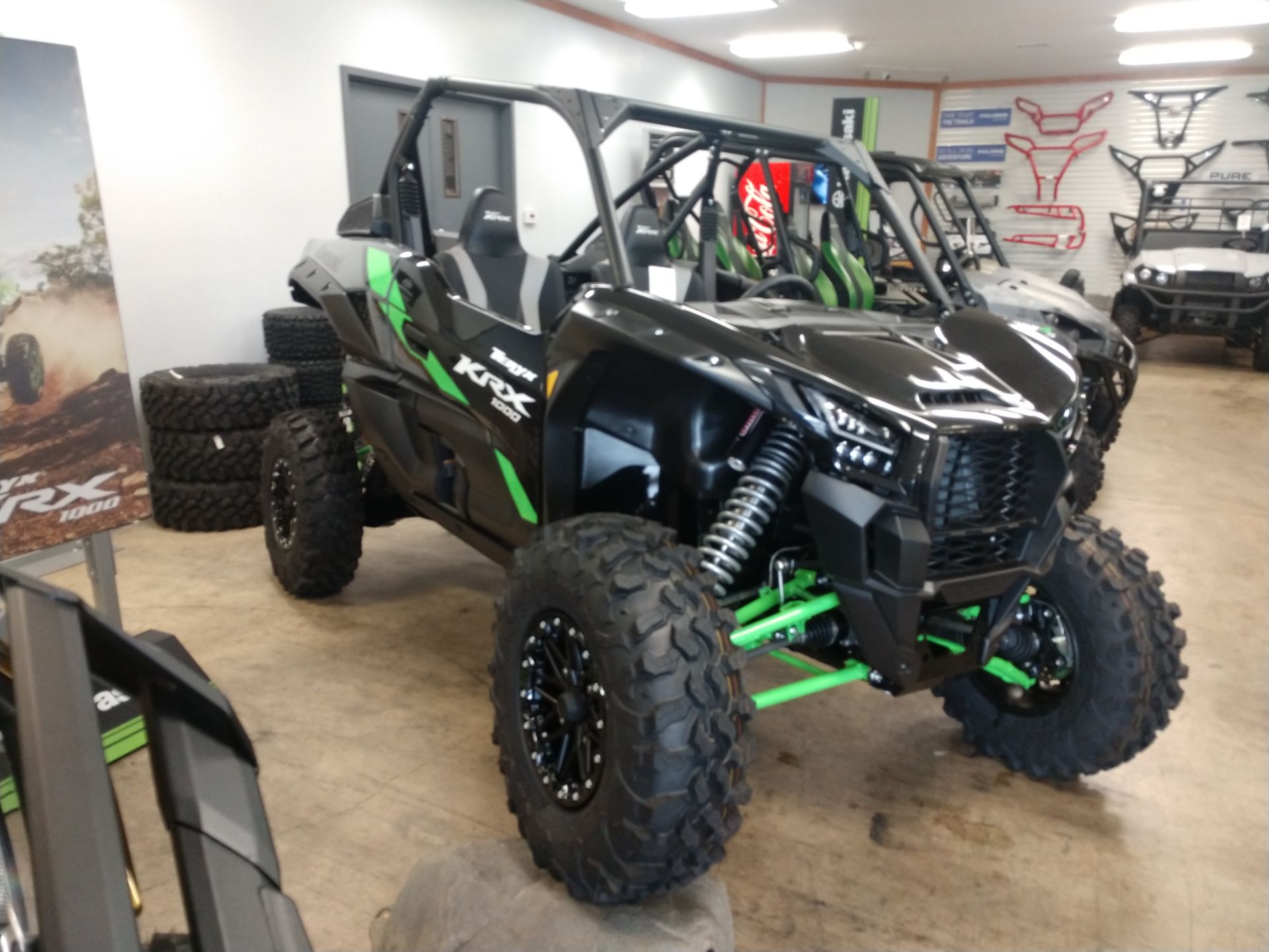 New 2026 Kawasaki Teryx KRX 1000 Smoky Gray / Super Black