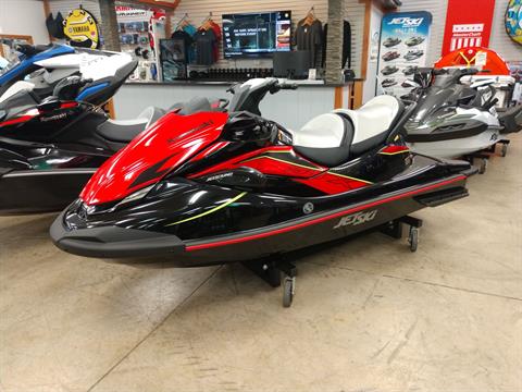 New 2025 Kawasaki Jet Ski® STX® 160LX Ebony / Neon Red