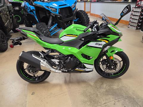 New 2025 Kawasaki Ninja 500 KRT Edition Lime Green / Ebony / Pearl