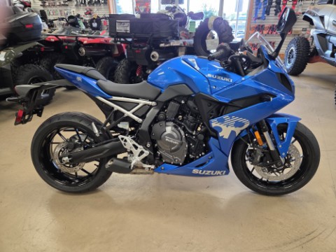 New 2026 Suzuki GSX-8R Metallic Triton Blue | Motorcycles in