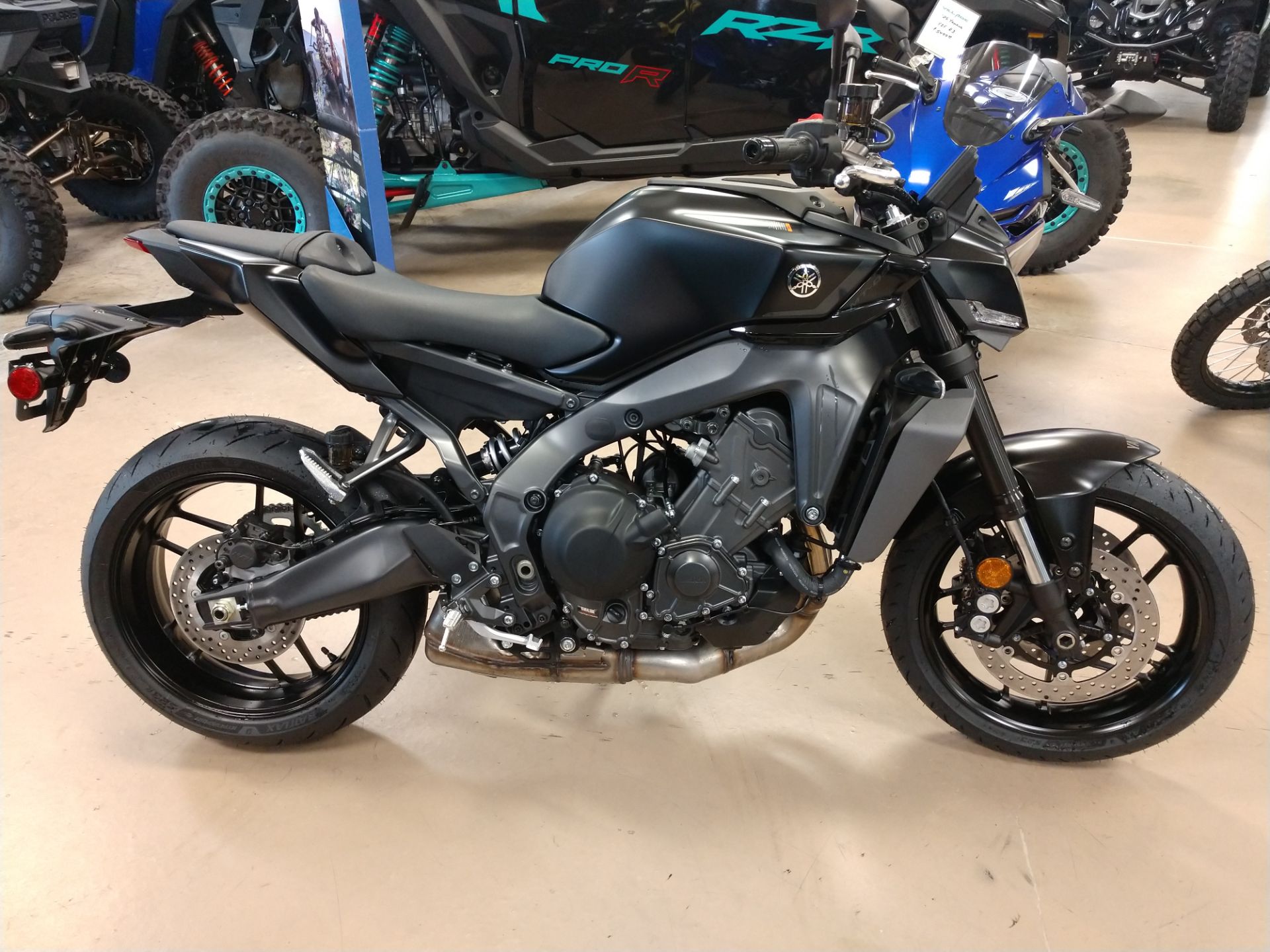 New 2025 Yamaha MT-09 Matte Raven Black | Motorcycles in