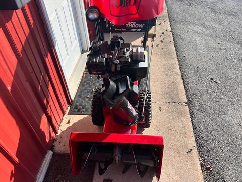 【ピーマン】 Used Toro 38078- TORO 824 POWER THROW SNOW BLOWER