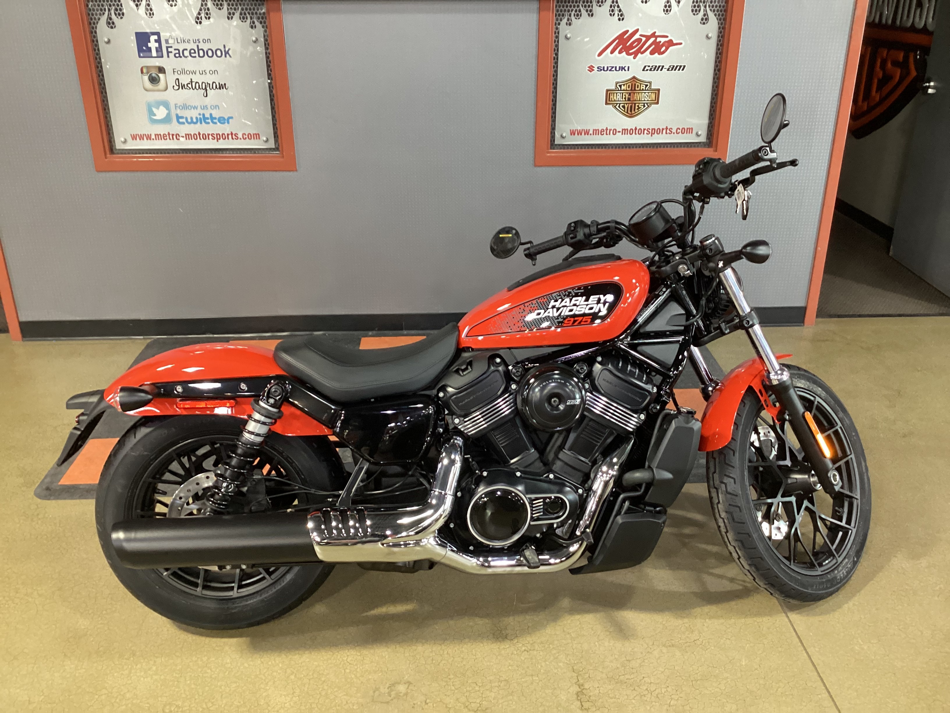 New 2026 Harley-Davidson Nightster® Blood Orange Custom