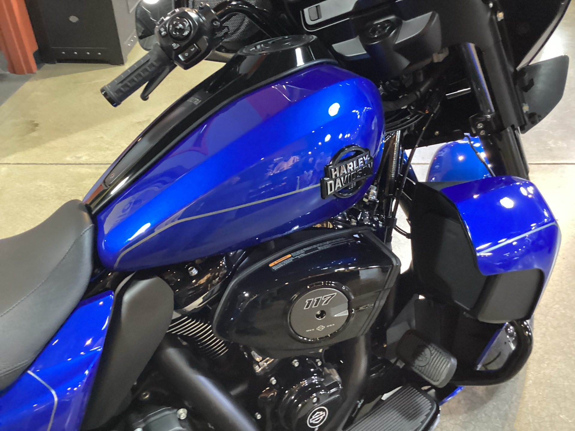 New 2025 Harley-Davidson Street Glide® Ultra Blue Burst (Black